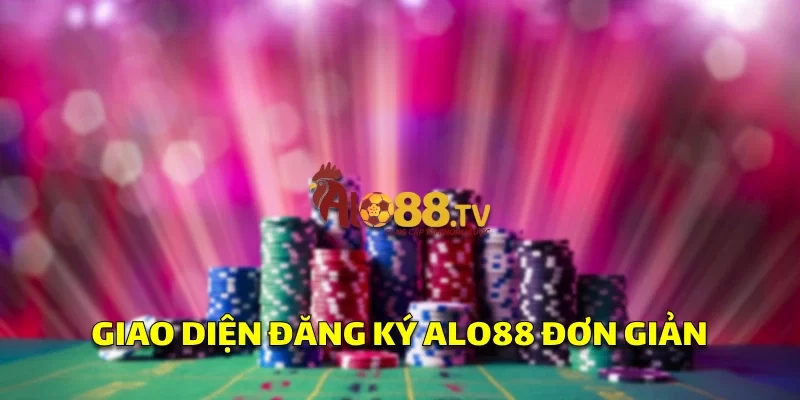 Trang đăng ký Alo88 với các ô thông tin dễ điền, giúp người chơi tạo tài khoản nhanh chóng trong vài phút.