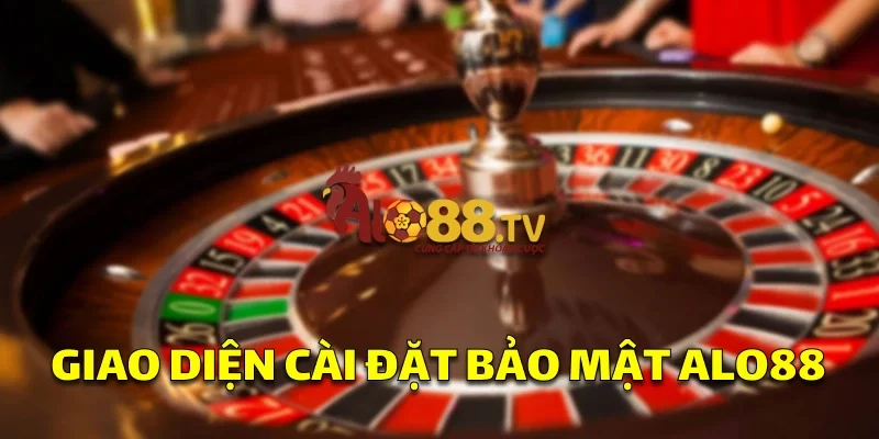 Trang cài đặt bảo mật trên Alo88, cho phép bật 2FA và kiểm tra quyền riêng tư của tài khoản.