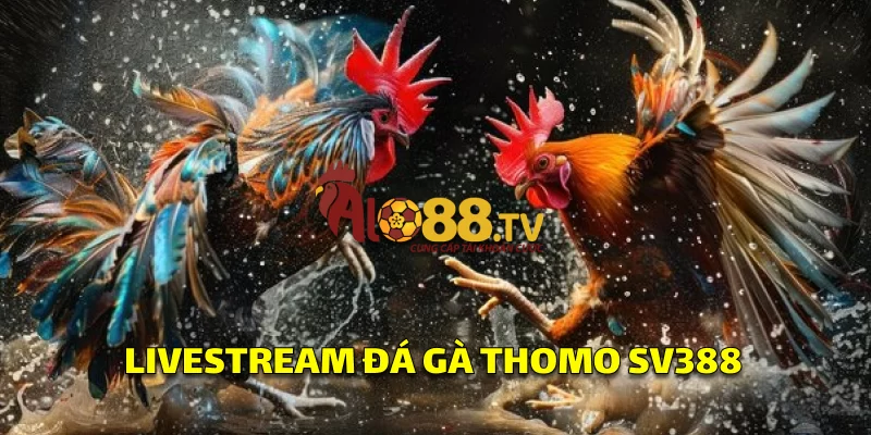 Giao diện đá gà livestream tại SV388, cho phép đặt cược trực tiếp trên các trận cựa dao kịch tính.