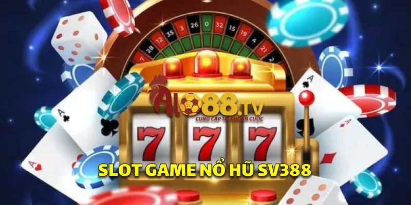 Giao diện slot nổ hũ thần tài tại SV388, sẵn sàng quay thưởng với Free Spins khuyến mãi.